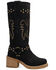 Image #2 - Dingo Women's Troubadour Studded Tall Fashion Boots - Round Toe, Black, hi-res