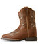 Image #2 - Ariat Toddler Girls' Round Up Bliss Western Boots - Broad Square Toe, , hi-res