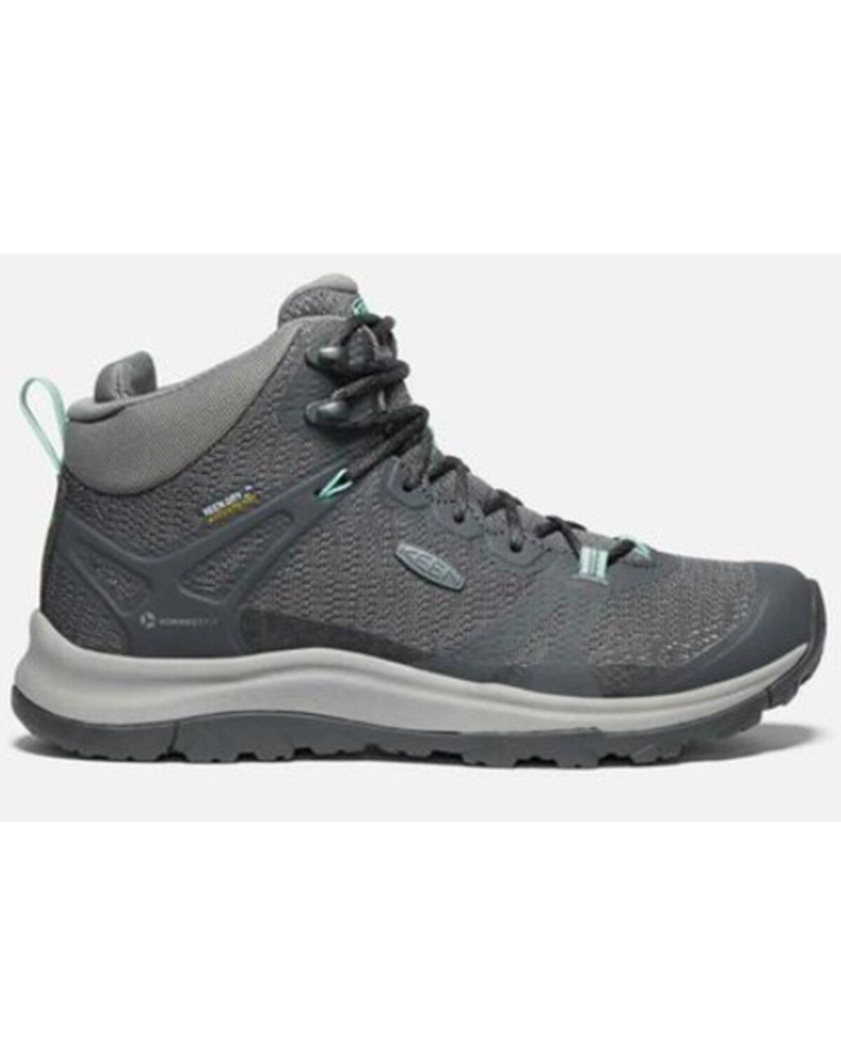 Image #1 - Keen Women's Magnet Ocean Wave Terradora II Waterproof Hiking Boot, Grey, hi-res