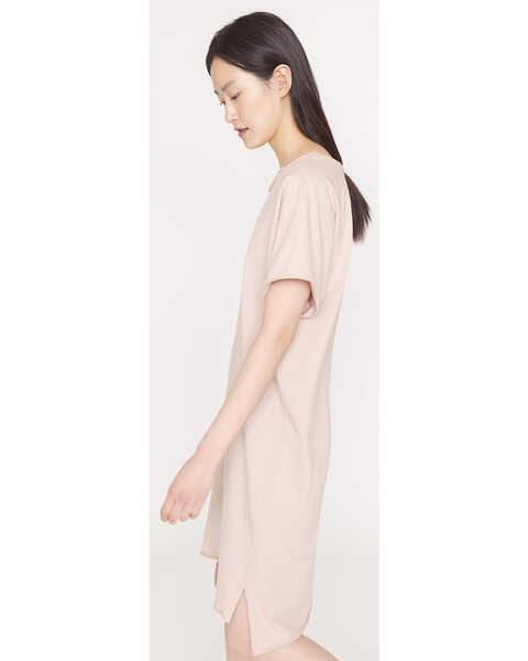 Image #2 - Friday's Project Women's Short Sleeve T-Shirt Dress, Dark Pink, hi-res