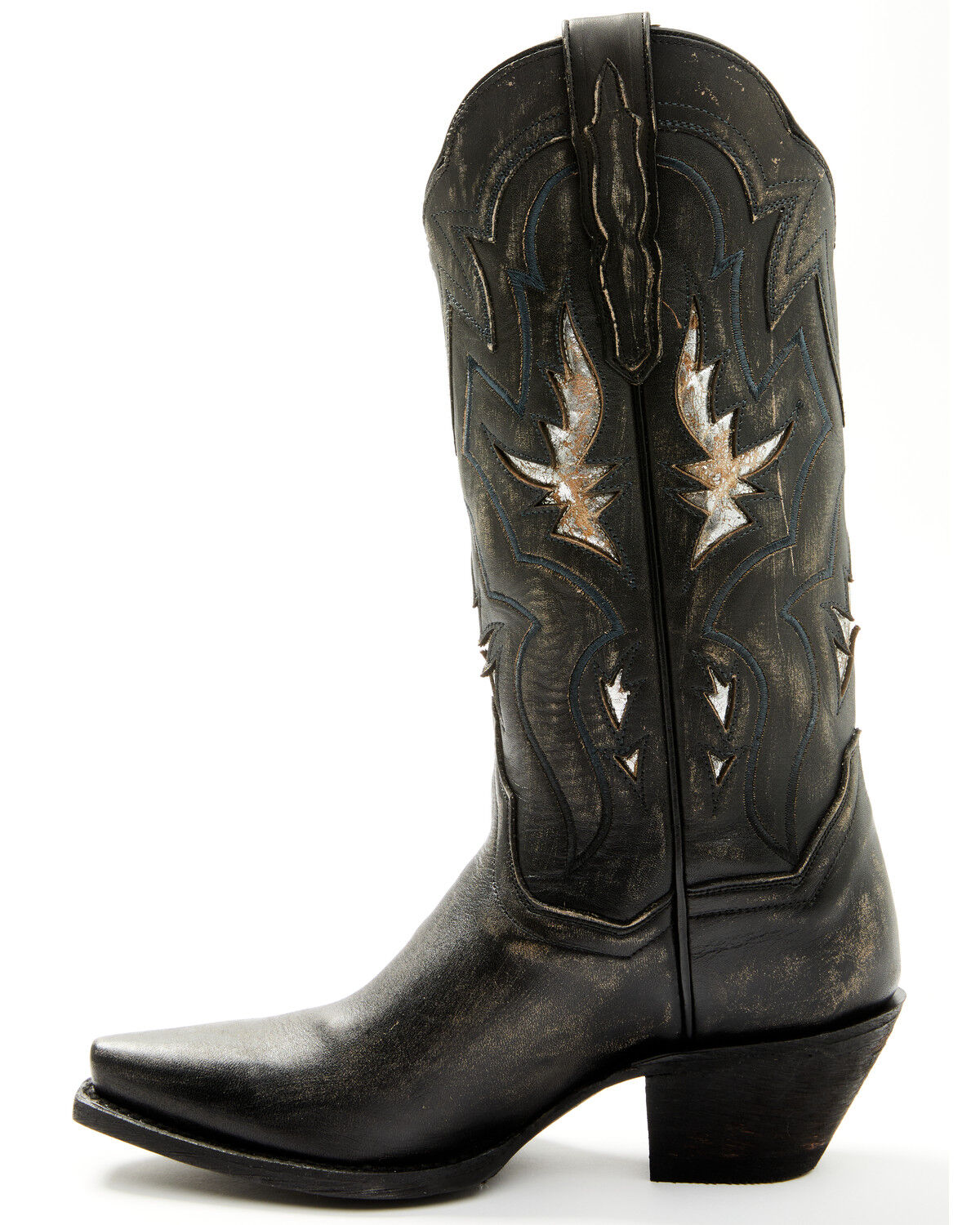 Image #3 - Dan Post Women's Strut Inlay Western Boots - Snip Toe, , hi-res