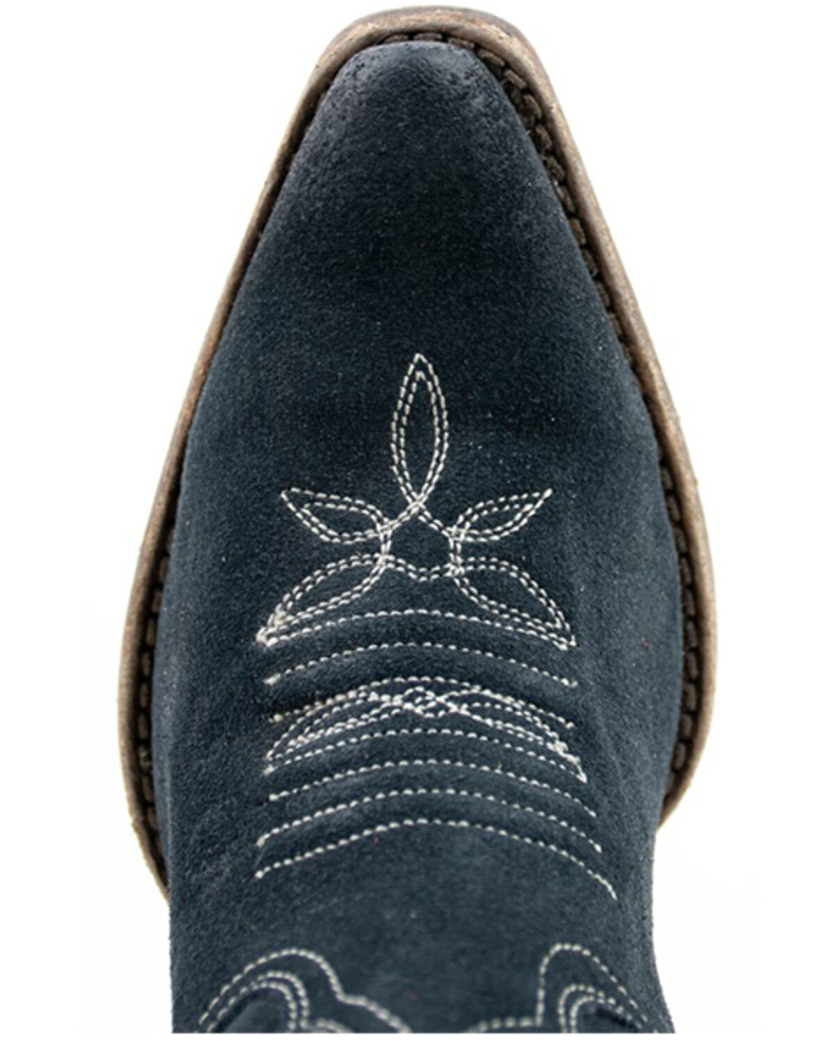 Image #6 - Dan Post Women's Rebeca Western Tall Boot - Snip Toe, Navy, hi-res