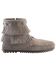 Image #3 - Minnetonka Double Fringe Side Zip Moccasin, Grey, hi-res