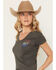 Image #3 - Howitzer Women's We The Free Short Sleeve Graphic Tee, Grey, hi-res