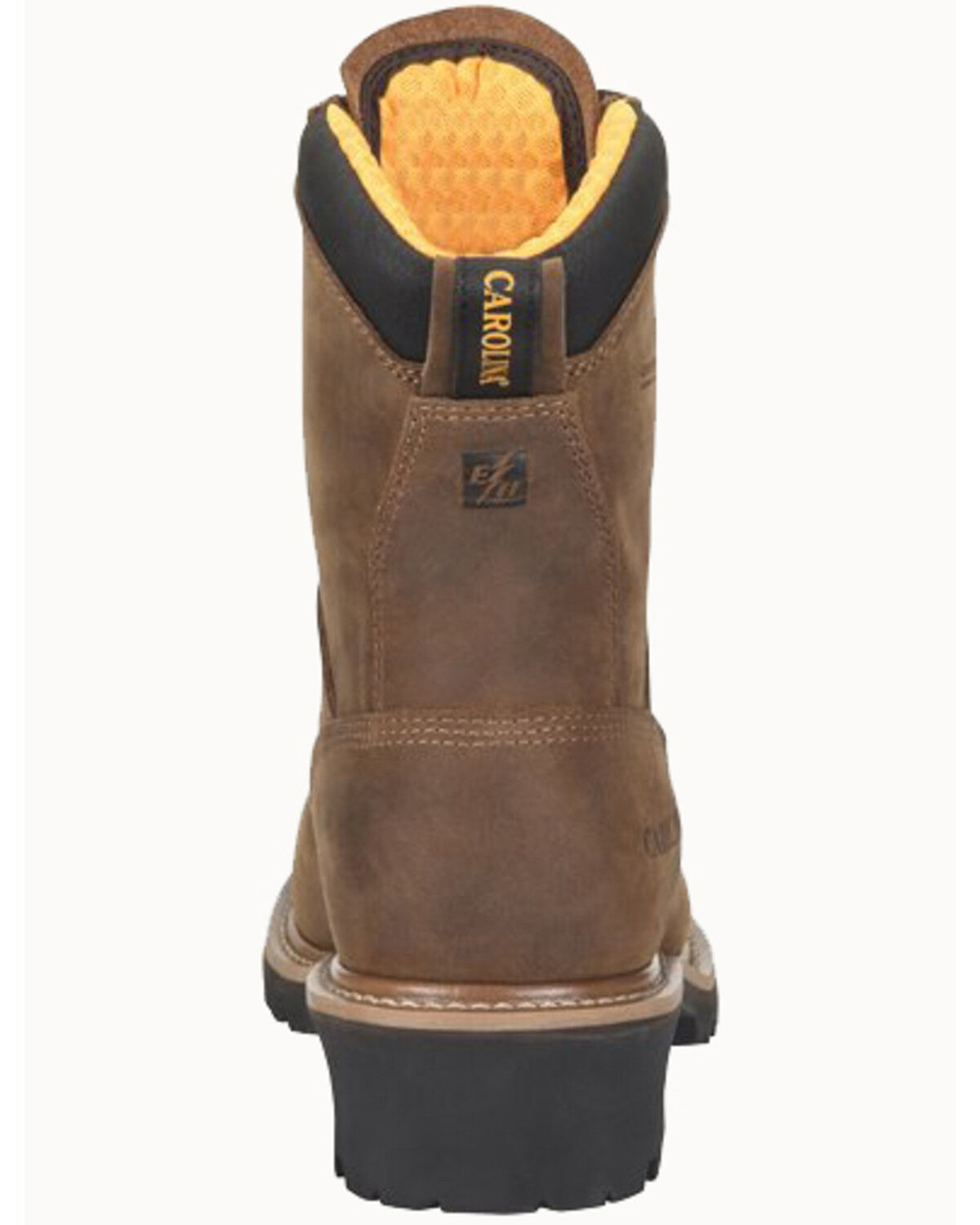 Image #3 - Carolina Men's Poplar Logger Boots - Soft Toe, Brown, hi-res
