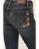 Image #4 - Hooey by Rock & Roll Denim Women's Dark Wash High Rise Stretch Baby Flare Jeans, Dark Wash, hi-res