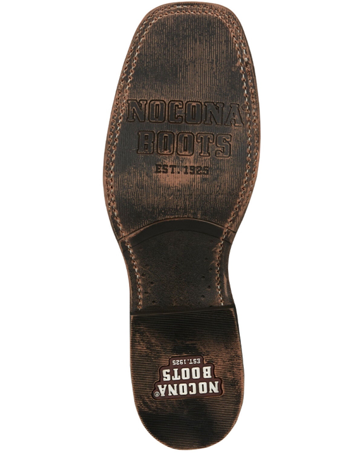 Nocona Boots Men\'s Mescalero 8EE Nocona Western Boots Mens Stitched Leather Sq Toe Copper  main image 3