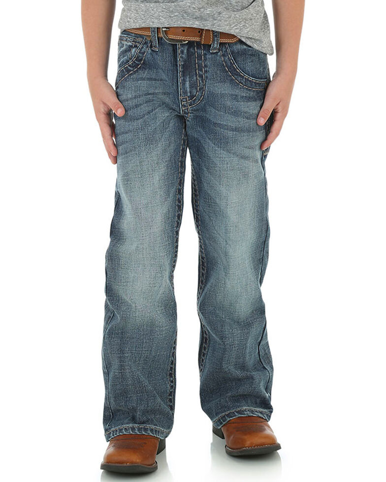 Wrangler Rock 47 >> Wrangler Rock 47 Boys Blue Slim Fit Comfort Stretch Jeans Boot Cut Wrangler Rock 47 >> Wrangler Rock 47 Boys Blue Slim Fit Comfort Stretch Jeans Boot Cut