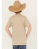 Image #4 - Cody James Boys' Hit Strong And Brave Short Sleeve Graphic T-Shirt, Tan, hi-res