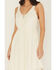 Image #3 - Shyanne Women's Crochet Trim Sleeveless Mini Dress, Cream, hi-res