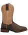 Dan Post Men's Garrison Western Boots - Wide Square Toe, Brown, hi-res