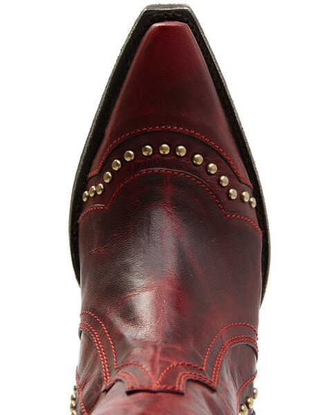Image #6 - Idyllwind Women's Rebel Western Boots - Snip Toe, Red, hi-res