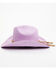 Image #3 - Idyllwind Women's Pioneer Lane Straw Cowboy Hat, Lavender, hi-res