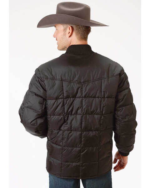 Image #3 - Roper Men's Rangegear Insulated Jacket, Black, hi-res