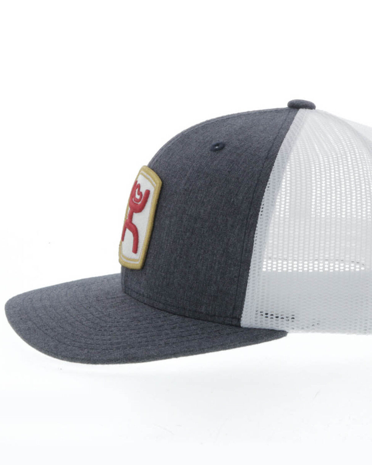 Image #5 - Hooey Men's Zenith Trucker Cap, Grey, hi-res