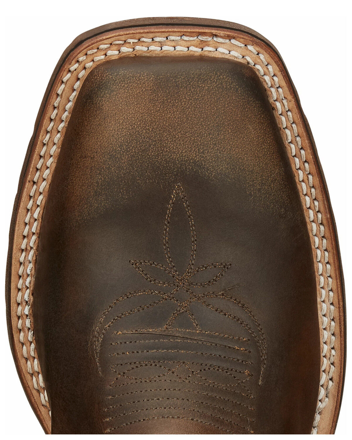 Image #6 - Tony Lama Men's Bowie Oak Western Boots - Broad Square Toe, Brown, hi-res