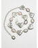 Image #2 - Shyanne Women's Heart Concho Chain Belt, Silver, hi-res