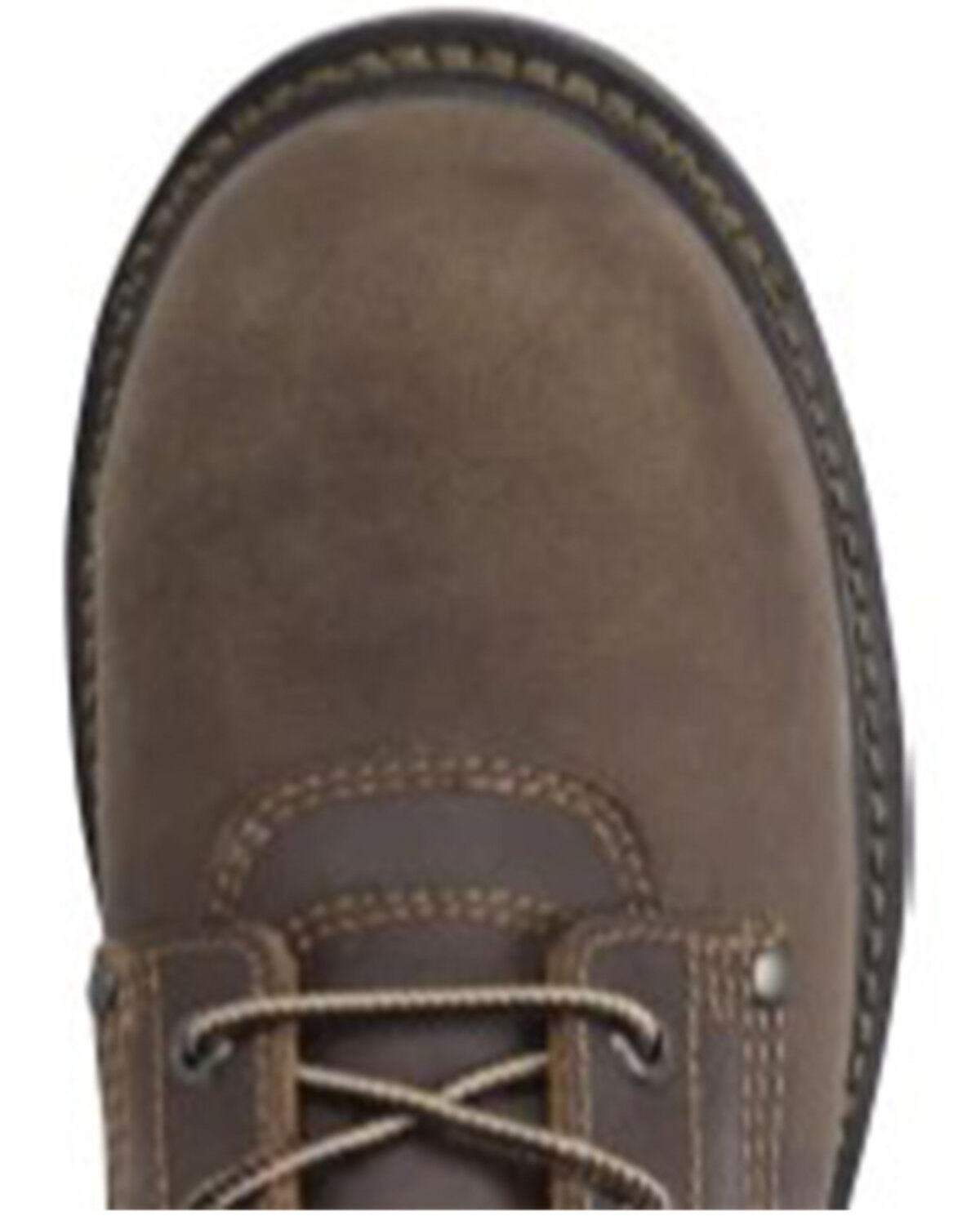 Image #5 - Carolina Men's 8" Shotcrete Lace-Up Work Boot - Soft Toe, Brown, hi-res