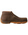 Image #2 - Twisted X Men's Waterproof Work Chukka Driving Moc - Nano Composite Toe , Chocolate, hi-res