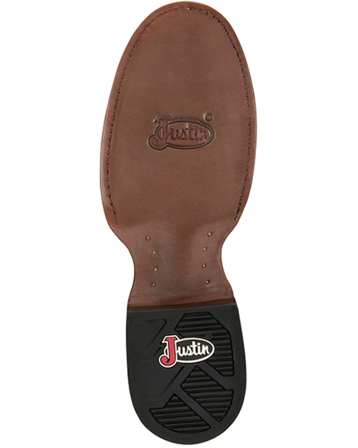 Image #7 - Justin Men's Disco Man Western Boots - Round Toe, Black, hi-res