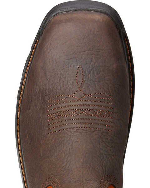 Image #4 - Ariat Men's Intrepid 11" VentTEK Work Boots - Composite Toe , Brown, hi-res