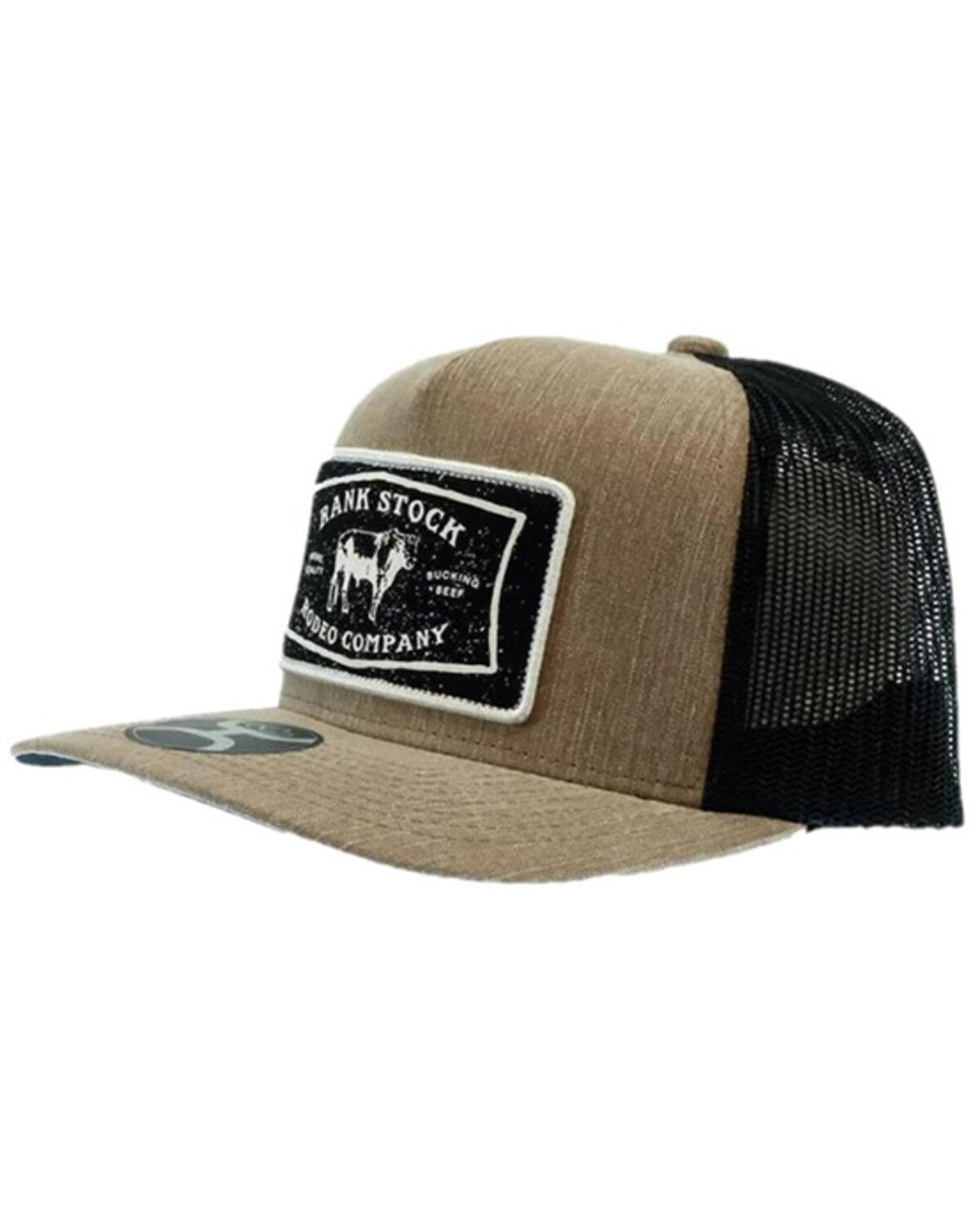Image #1 - Hooey Men's Rank Stock Rodeo Company Retro Trucker Cap, Rust Copper, hi-res