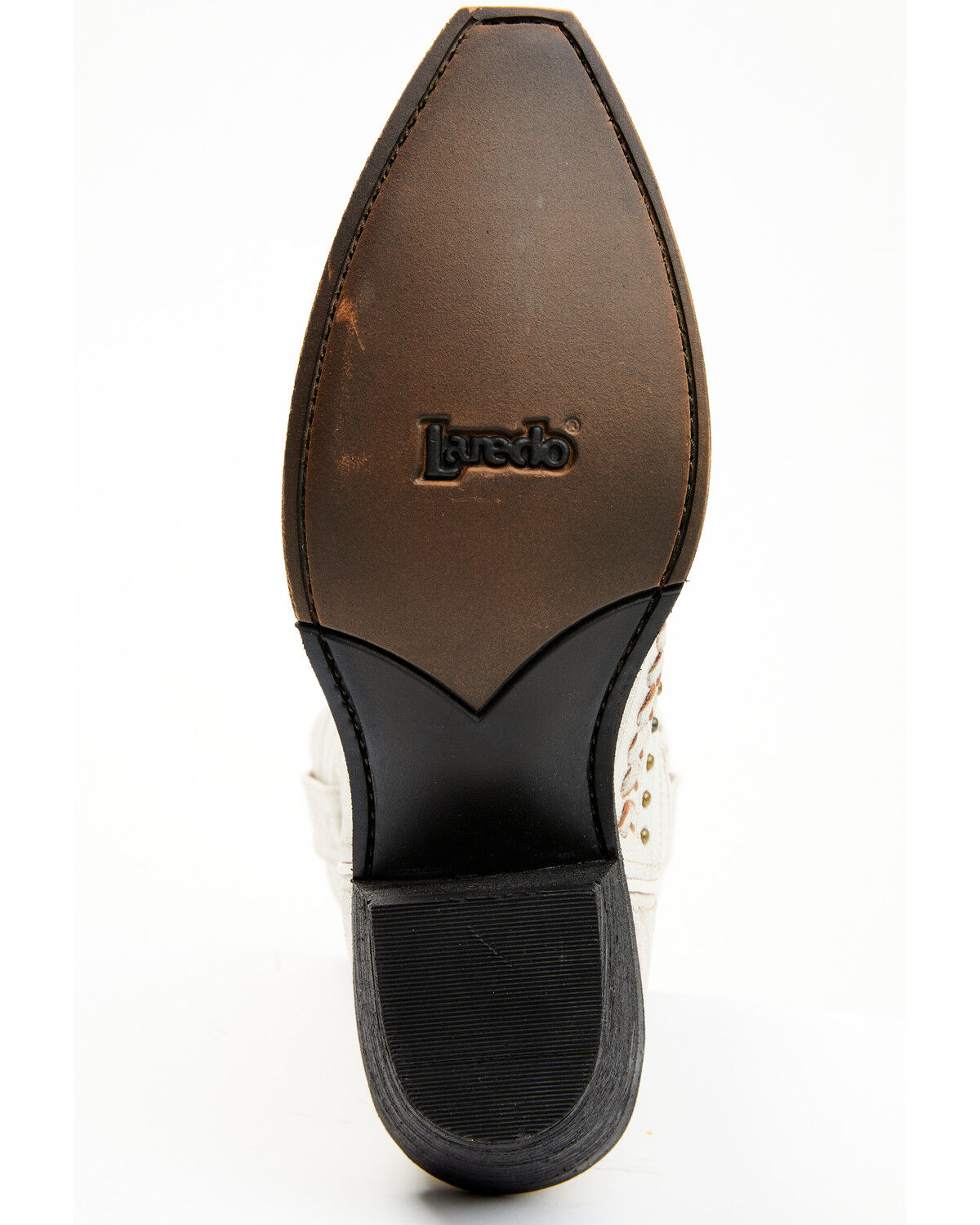 Image #7 - Laredo Women's Bone Embellished Booties - Snip Toe, Off White, hi-res