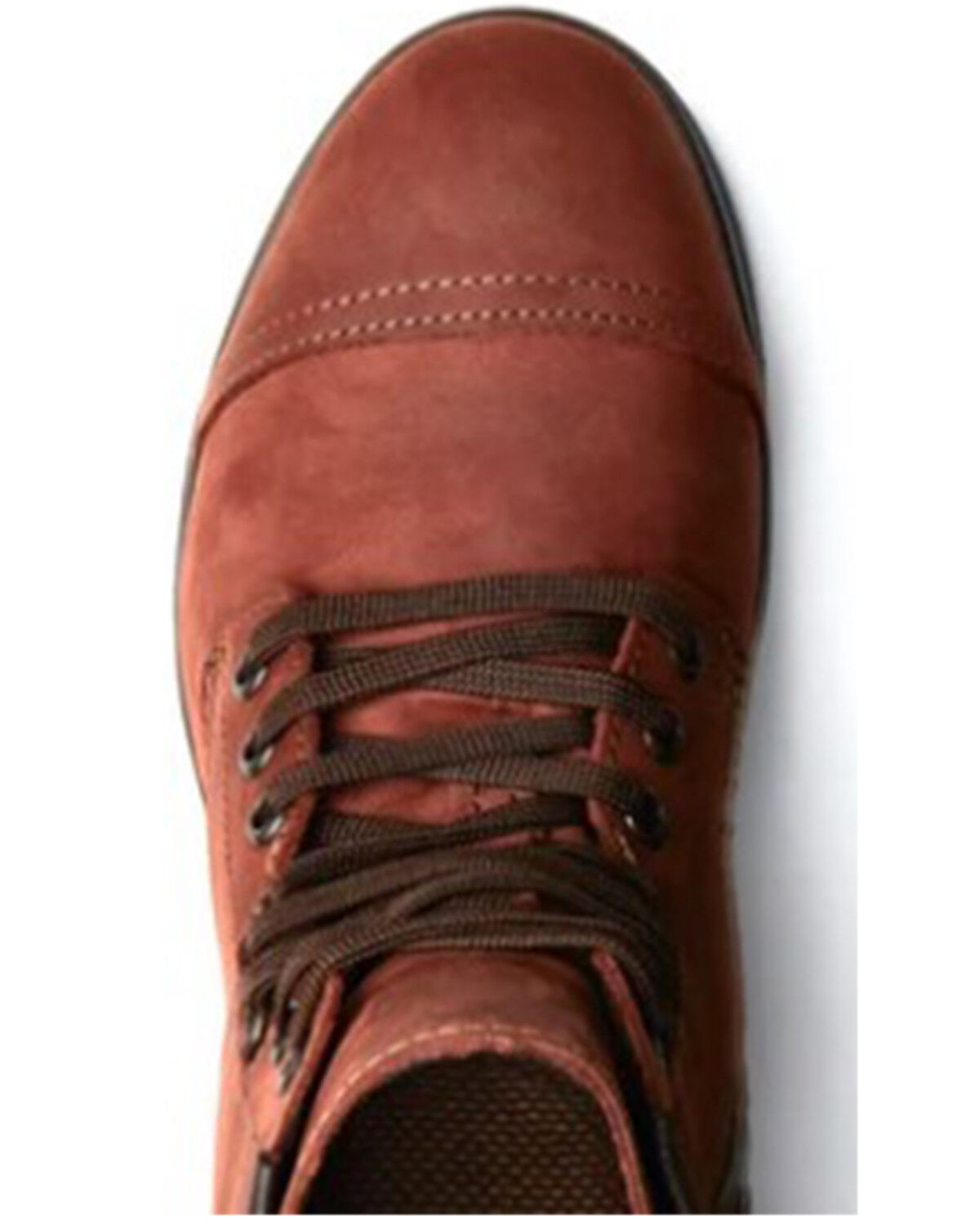 Image #4 - Xena Workwear Women's Spice Work Boots - Steel Toe, Red, hi-res