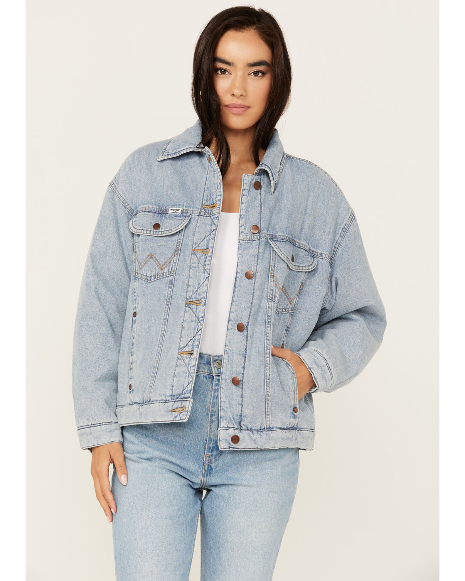 Wrangler trucker sale