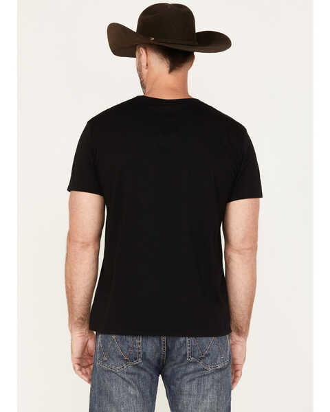 Image #4 - Rock & Roll Denim Men's Dale Brisby Chute Yeah Graphic Short Sleeve T-Shirt, Black, hi-res