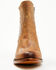 Image #4 - Lucchese Women's Harley Fashion Booties - Round Toe, Tan, hi-res