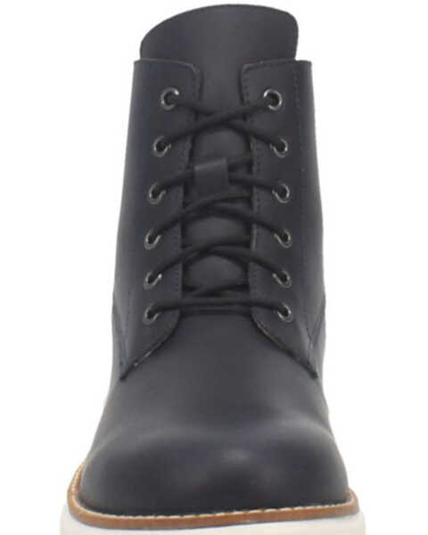 Image #4 - Dingo Men's Blacktop Lace-Up Boots - Round Toe, Navy, hi-res