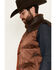 Image #2 - Cody James Men's Retro Snap Vest, Brown, hi-res