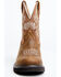 Image #4 - Shyanne Women's Fillies Marigold Western Boots - Round Toe , Brown, hi-res