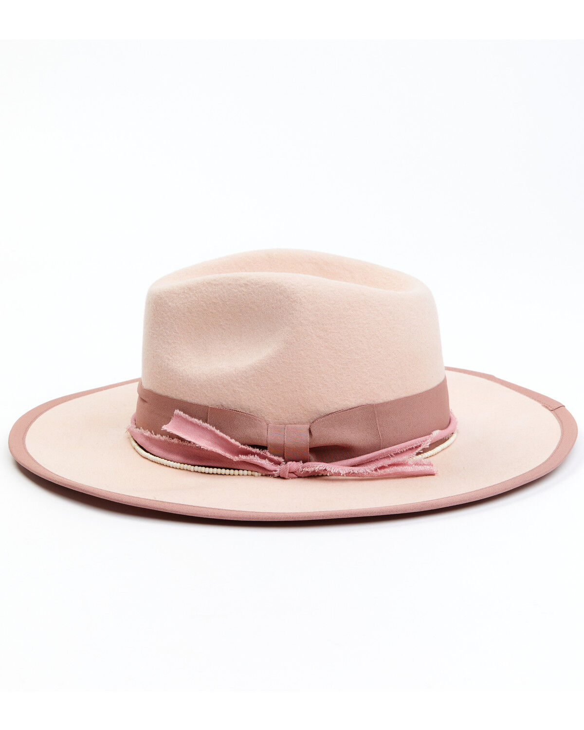 Image #3 - Shyanne Women's Rancher Tonal Fedora, Pink, hi-res