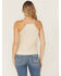 Image #4 - Shyanne Women's Faux Suede Halter Tank, Natural, hi-res