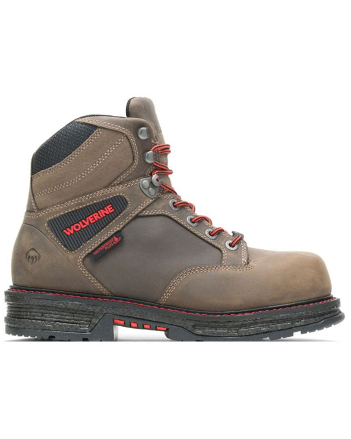Image #2 - Wolverine Men's Charcoal Hellcat Ultraspring Work Boots - Soft Toe, Charcoal, hi-res