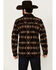 Image #4 - Powder River Outfitters Men's Boot Barn Exclusive Southwestern Print 1/4 Zip Pullover, Brown, hi-res