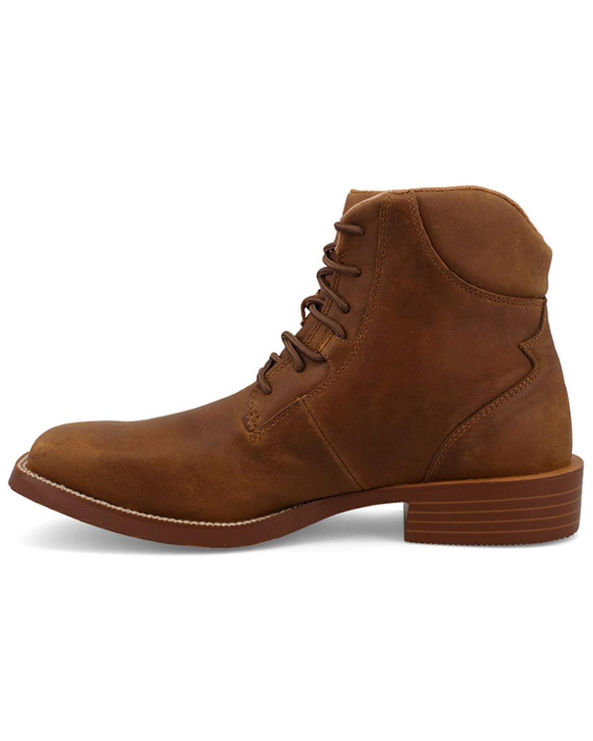 Image #3 - Twisted X Men's 6" Tech X™ Lace Up Casual Boots - Broad Square Toe, Tan, hi-res