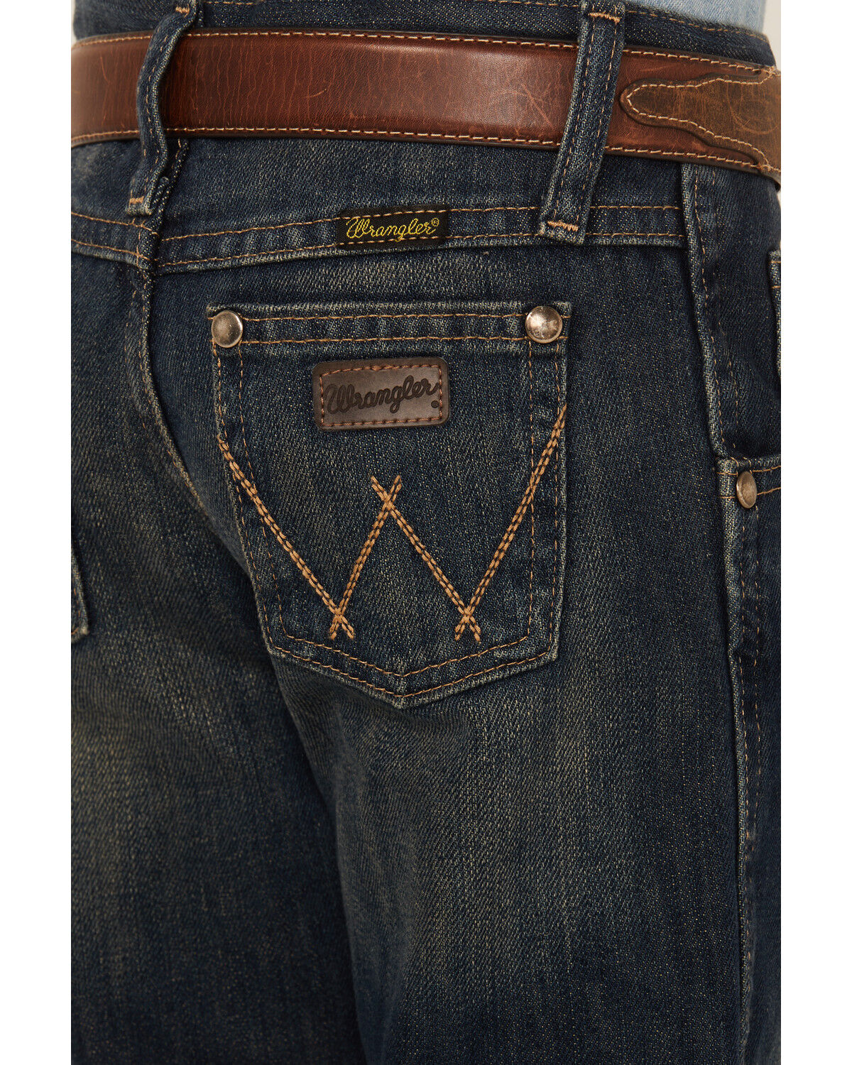 Image #4 - Wrangler Retro Boys' Night Sky Jeans - 4-7, Denim, hi-res
