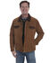 Scully Men's Two-Toned Suede Brown Jacket, Brown, hi-res