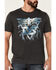 Image #3 - Flag & Anthem Men's Burnout Desert Son Lightning Graphic Short Sleeve T-Shirt, Charcoal, hi-res
