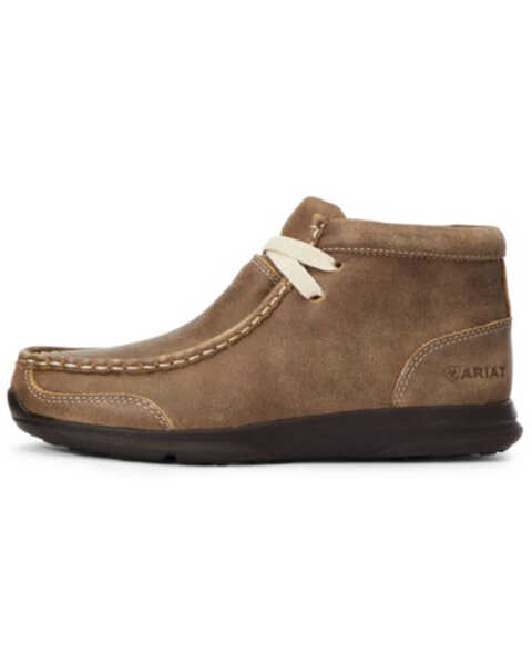 Ariat Boys' Spitfire Casual Shoes - Moc Toe, Brown, hi-res