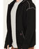 Image #3 - Forge Workwear Men's FR Zip Hooded Sweatshirt, Black, hi-res