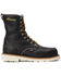 Image #2 - Thorogood Men's Boot Barn Exclusive Waterproof 8" Made In The USA Moc Work Boots - Steel Toe, Brown, hi-res