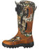 Rocky Men's King Snake Boa Waterproof Snake Boots - Soft Toe, Bark, hi-res