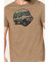 Image #3 - Brothers and Sons Men's Bronco Short Sleeve Graphic T-Shirt, Heather Green, hi-res