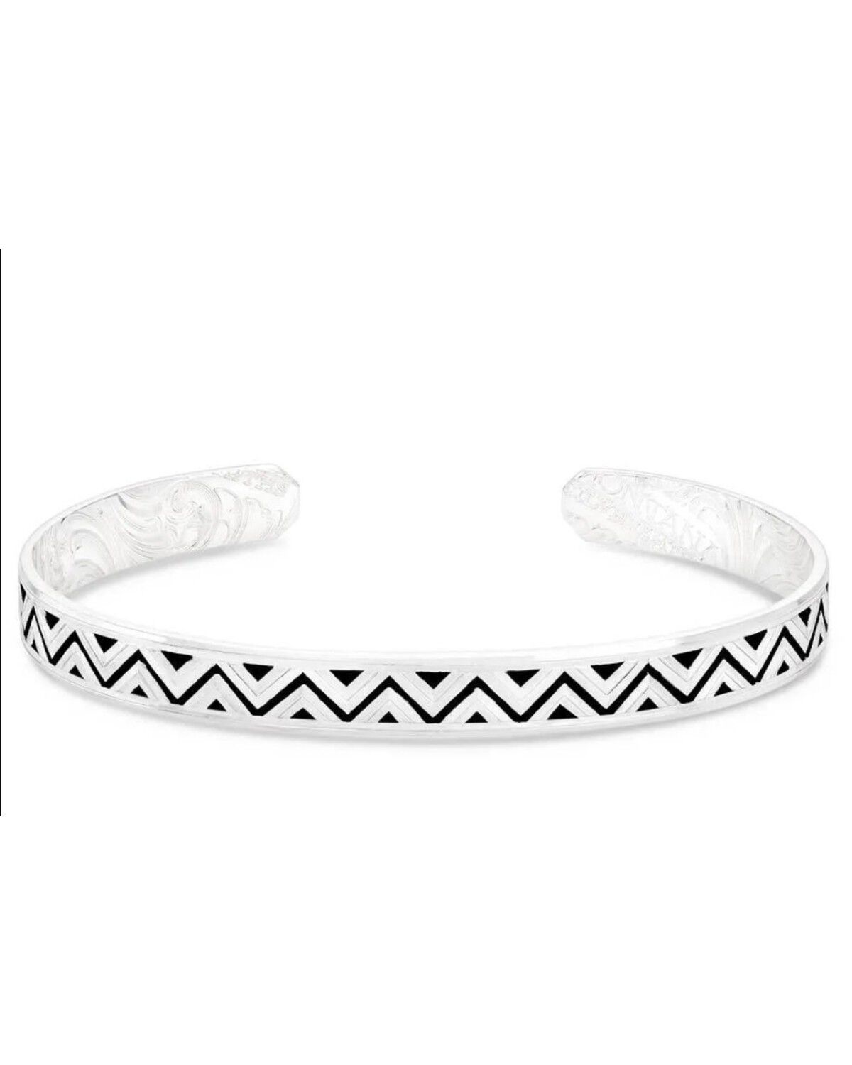 Image #1 - Montana Silversmiths Women's Four Winds Cuff Bracelet, Silver, hi-res