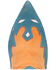 Image #6 - Dingo Women's Spicy Underlay Suede Leather Western Booties - Snip Toe, Orange, hi-res