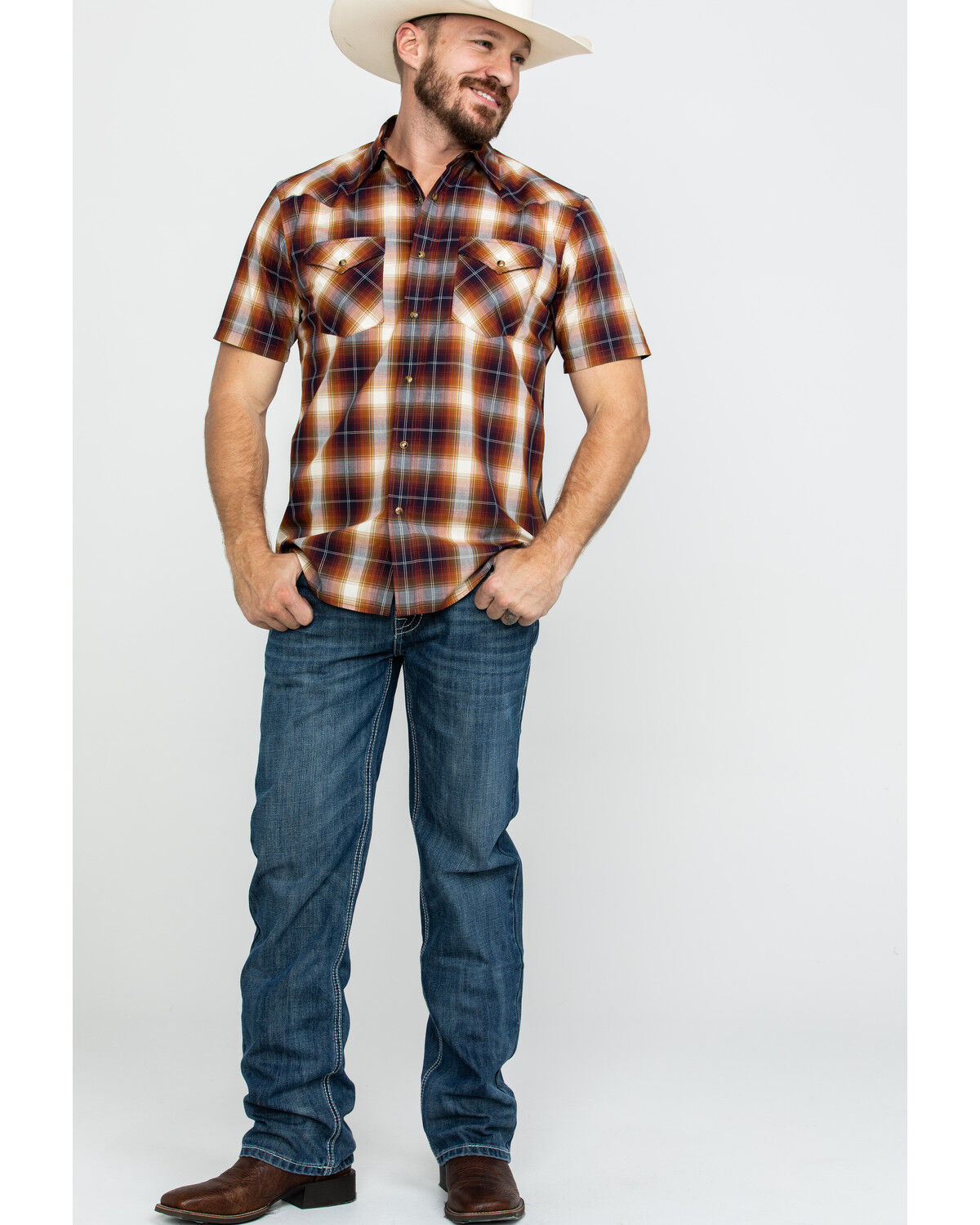 Image #6 - Pendleton Men's Frontier Short Sleeve Shirt, , hi-res